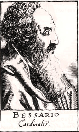 Басилиус Бессарион (January 2, 1403 – November 18, 1472) 
