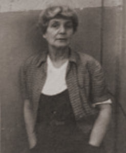 Софья Гитмановна Спасская. После освобождения из Гулага. 1950-е 

